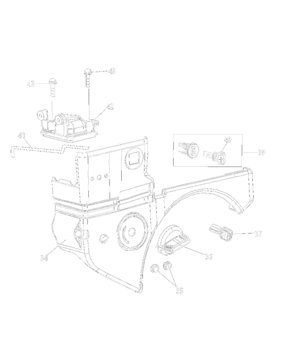 270-Sua Engine / 270-Sua Engine Shroud Diagram and Parts List for 31AS63EF700 2015 Yard Machines Snow Blower
